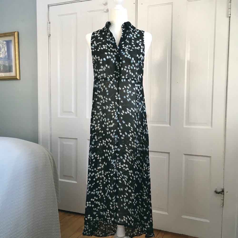 Reformation High Low Floral Dress